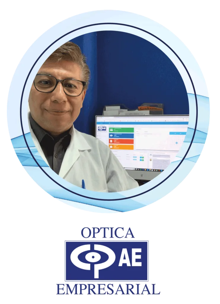 Lic. en Optometría Dionicio Cuevas — Óptica AE Empresarial